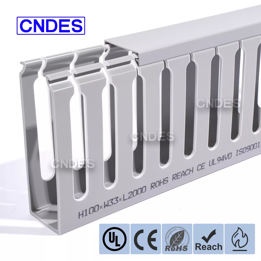 Zarządzanie okablowaniem w szafie serwerowej 100×33
