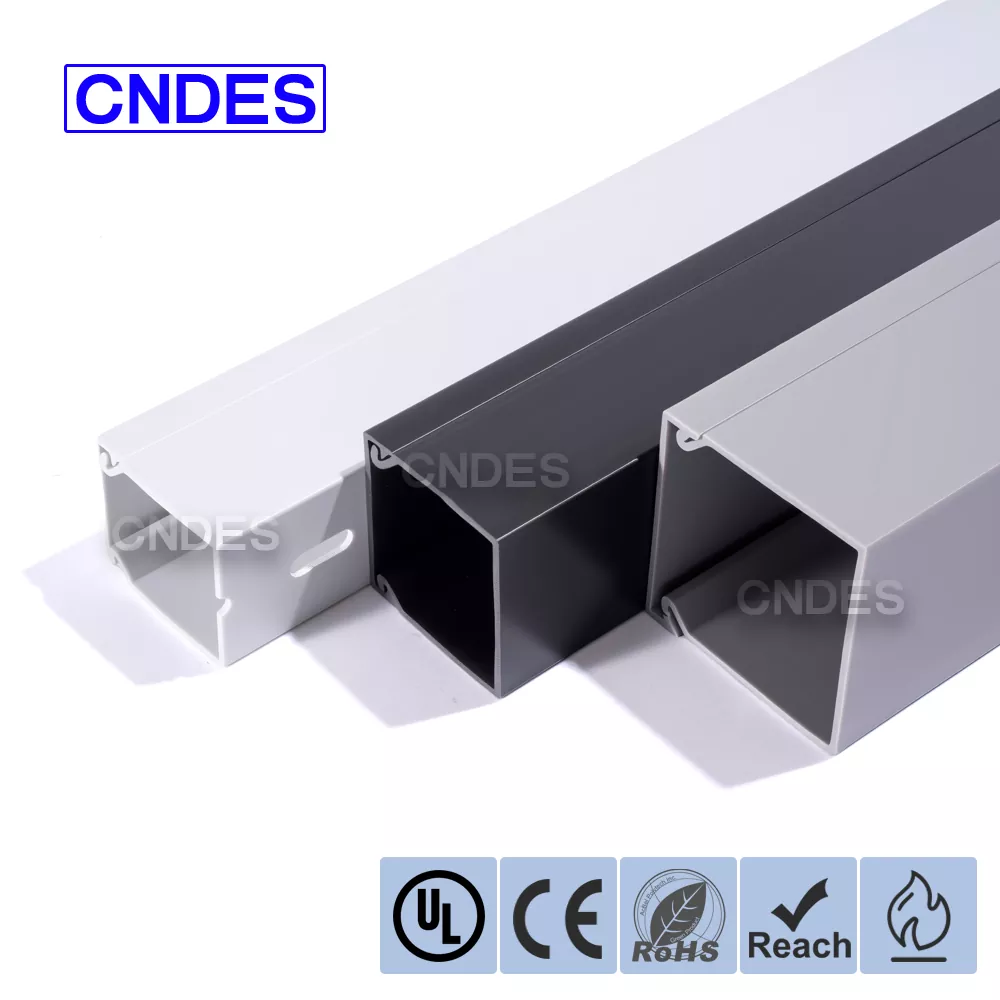 To całkowicie zamknięty kanał kablowy, będący najlepszym rozwiązaniem dla bezpiecznego i zorganizowanego okablowania przemysłowego