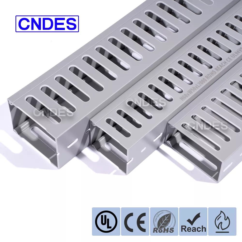 Listwa okablowania z PCV z zamkniętym gniazdem