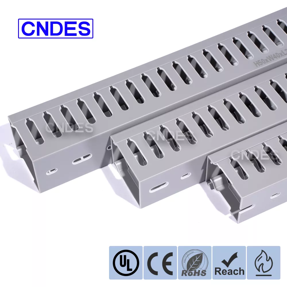 Kanał kablowy z szeroką szczeliną